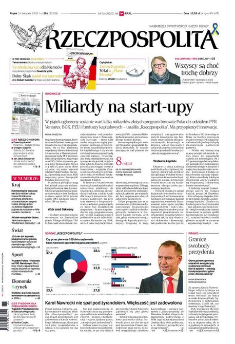 e-prasa: Rzeczpospolita – e-wydanie – 264/2025