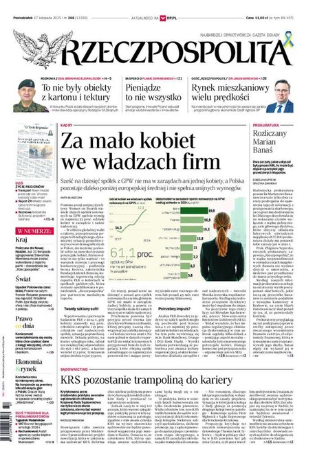 e-prasa: Rzeczpospolita – e-wydanie – 266/2025