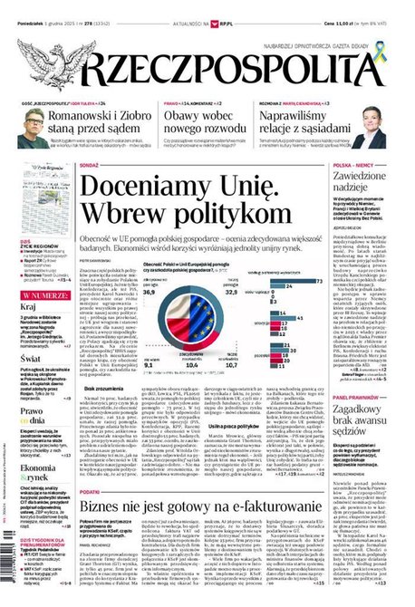 e-prasa: Rzeczpospolita – e-wydanie – 278/2025