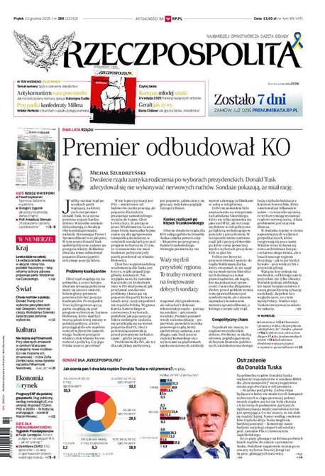 e-prasa: Rzeczpospolita – e-wydanie – 288/2025