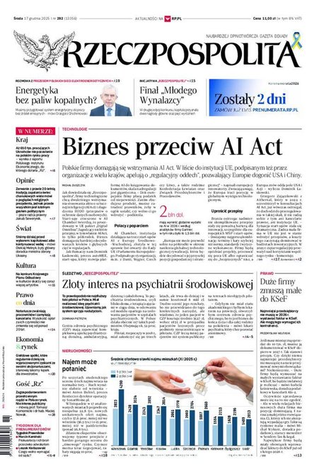 e-prasa: Rzeczpospolita – e-wydanie – 292/2025