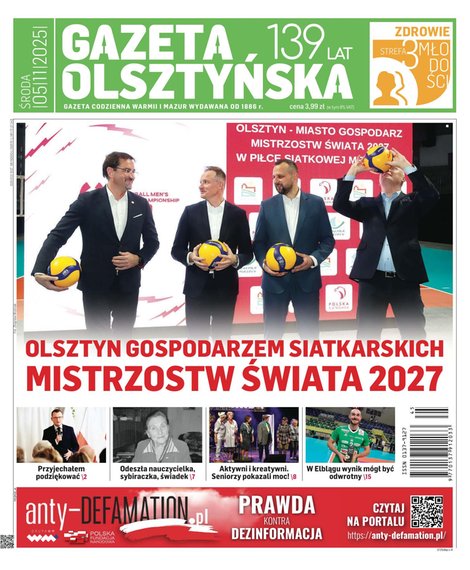 e-prasa: Gazeta Olsztyńska – e-wydania – 215/2025