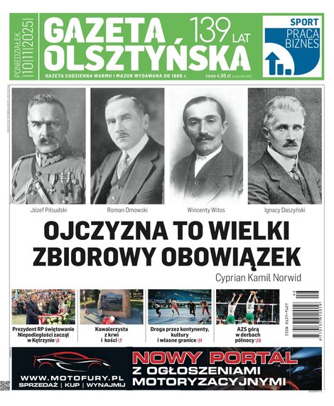 e-prasa: Gazeta Olsztyńska – e-wydania – 218/2025