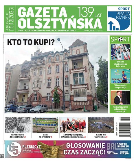 e-prasa: Gazeta Olsztyńska – e-wydania – 242/2025