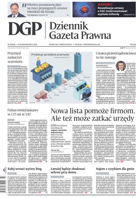 e-prasa: Dziennik Gazeta Prawna – e-wydanie – 204/2025