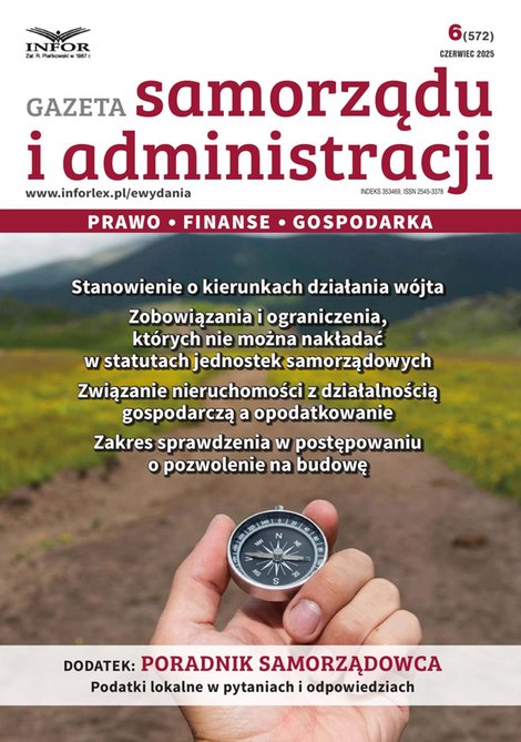 e-prasa: Gazeta Samorządu i Administracji – e-wydanie – 6/2025