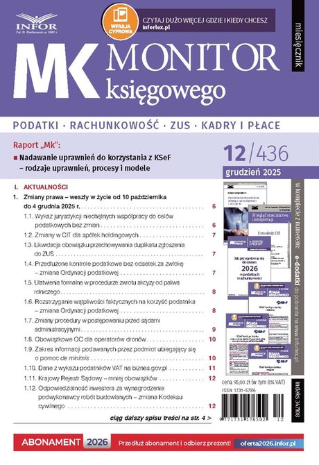 e-prasa: Monitor Księgowego – e-wydanie – 12/2025