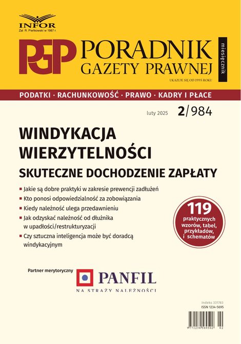 e-prasa: Poradnik Gazety Prawnej – e-wydanie – 2/2025