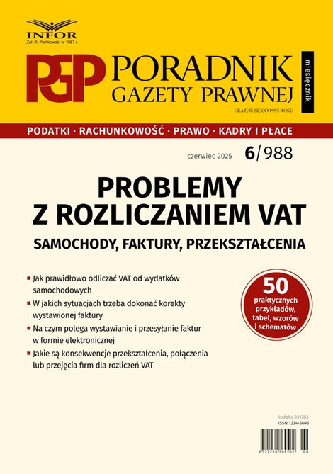 e-prasa: Poradnik Gazety Prawnej – e-wydanie – 6/2025