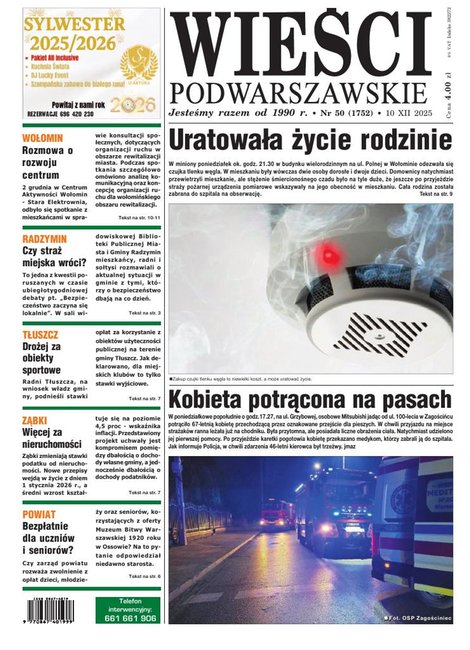 e-prasa: Wieści Podwarszawskie – e-wydanie – 50/2025