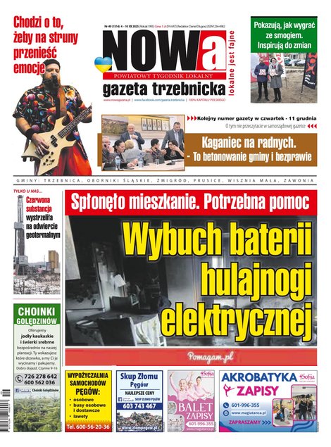 e-prasa: NOWa Gazeta Trzebnicka – e-wydanie – 49/2025