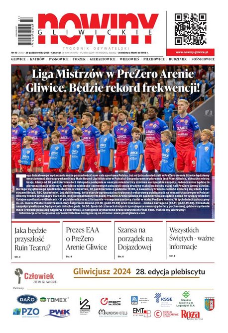e-prasa: Nowiny Gliwickie – e-wydanie – 43/2025