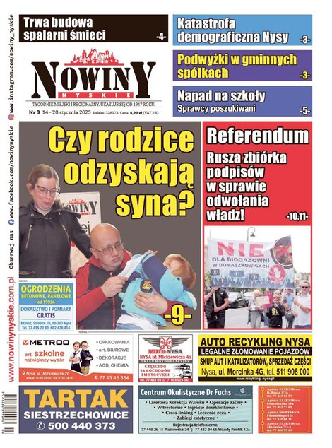 e-prasa: Nowiny Nyskie – e-wydania – 3/2025