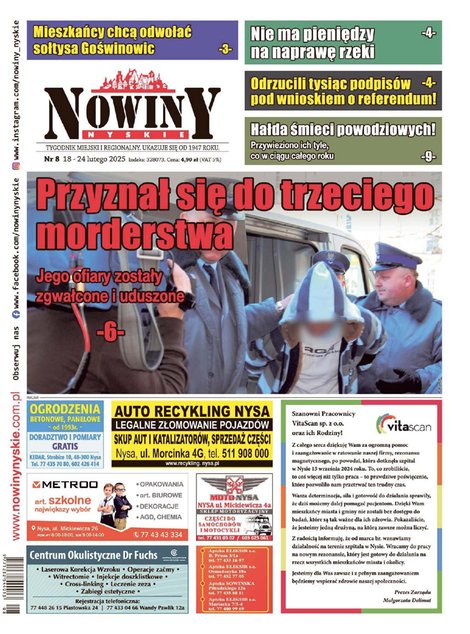 e-prasa: Nowiny Nyskie – e-wydania – 8/2025