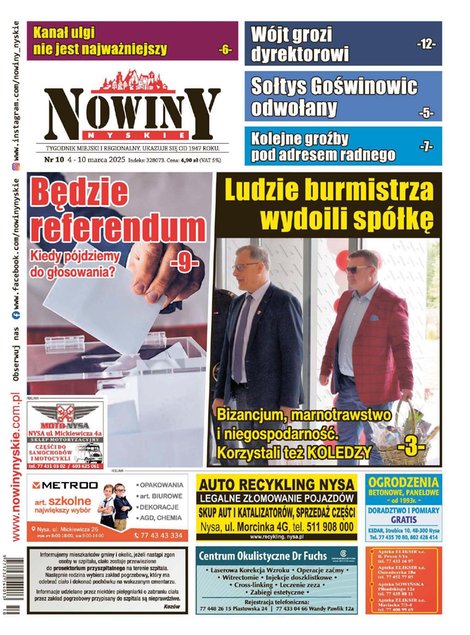 e-prasa: Nowiny Nyskie – e-wydania – 10/2025