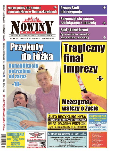 e-prasa: Nowiny Nyskie – e-wydania – 14/2025