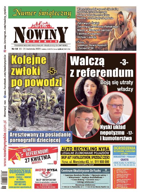 e-prasa: Nowiny Nyskie – e-wydania – 16/2025
