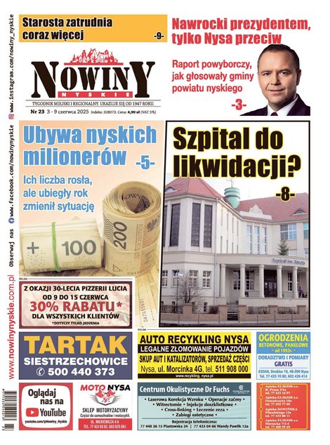 e-prasa: Nowiny Nyskie – e-wydania – 23/2025