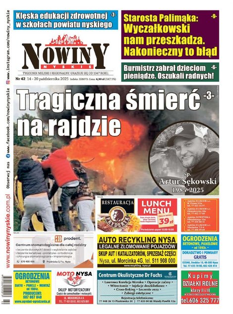 e-prasa: Nowiny Nyskie – e-wydania – 42/2025