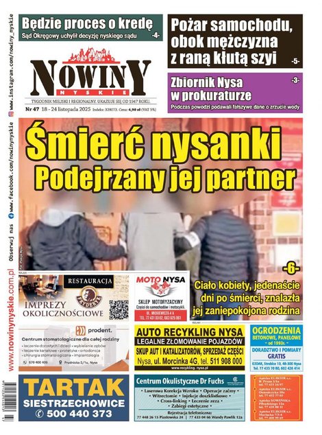 e-prasa: Nowiny Nyskie – e-wydania – 47/2025