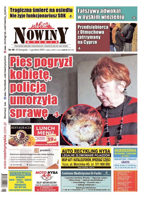 e-prasa: Nowiny Nyskie – e-wydania – 48/2025
