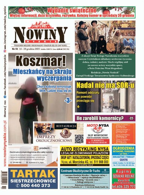 e-prasa: Nowiny Nyskie – e-wydania – 51/2025
