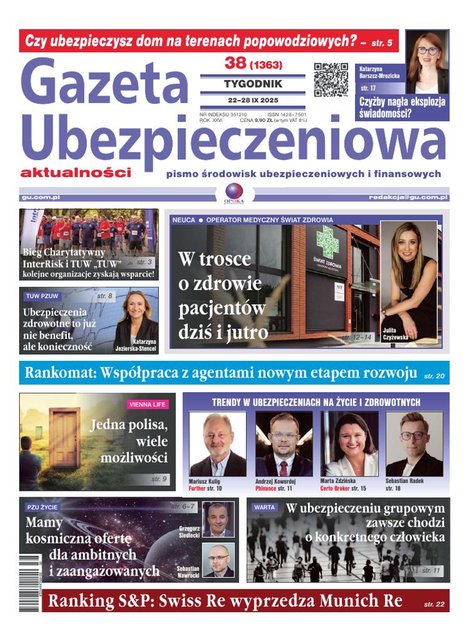 e-prasa: Gazeta Ubezpieczeniowa – e-wydanie – 38/2025