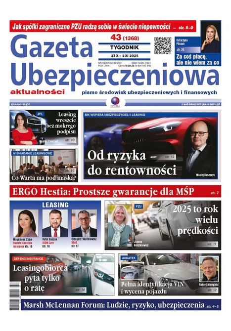 e-prasa: Gazeta Ubezpieczeniowa – e-wydanie – 43/2025