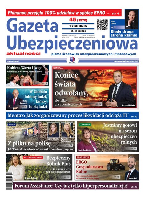 e-prasa: Gazeta Ubezpieczeniowa – e-wydanie – 45/2025