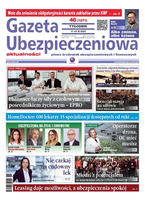e-prasa: Gazeta Ubezpieczeniowa – e-wydanie – 46/2025