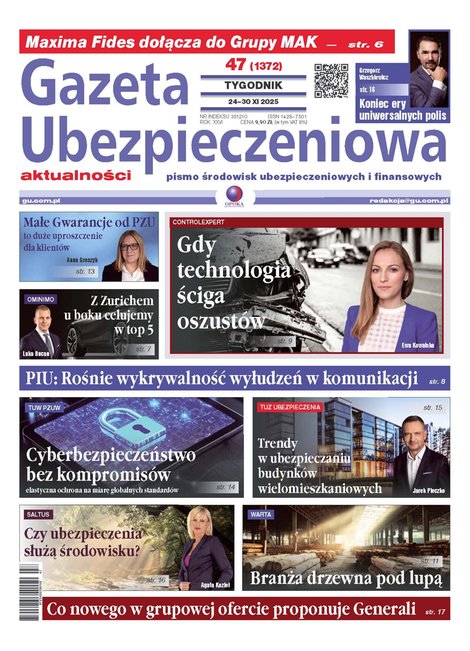 e-prasa: Gazeta Ubezpieczeniowa – e-wydanie – 47/2025