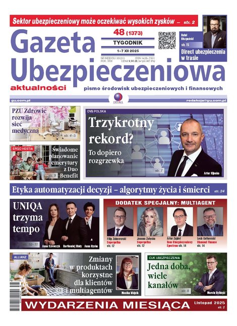 e-prasa: Gazeta Ubezpieczeniowa – e-wydanie – 48/2025