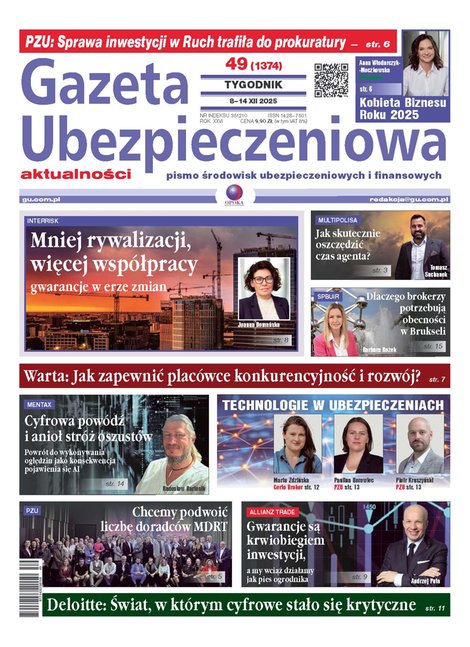 e-prasa: Gazeta Ubezpieczeniowa – e-wydanie – 49/2025