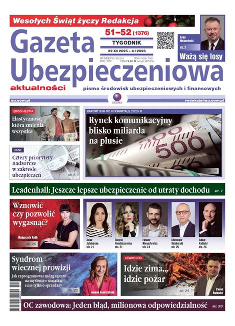 e-prasa: Gazeta Ubezpieczeniowa – e-wydanie – 51-52/2025