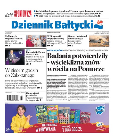 e-prasa: Dziennik Bałtycki – e-wydanie – 244/2025