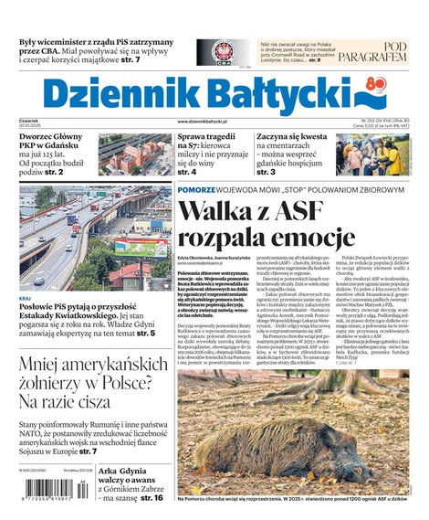 e-prasa: Dziennik Bałtycki – e-wydanie – 253/2025