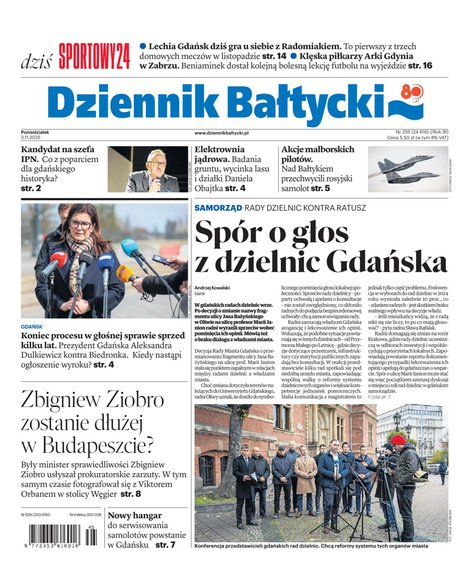 e-prasa: Dziennik Bałtycki – e-wydanie – 255/2025