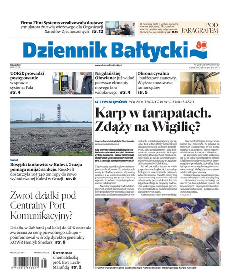 e-prasa: Dziennik Bałtycki – e-wydanie – 258/2025