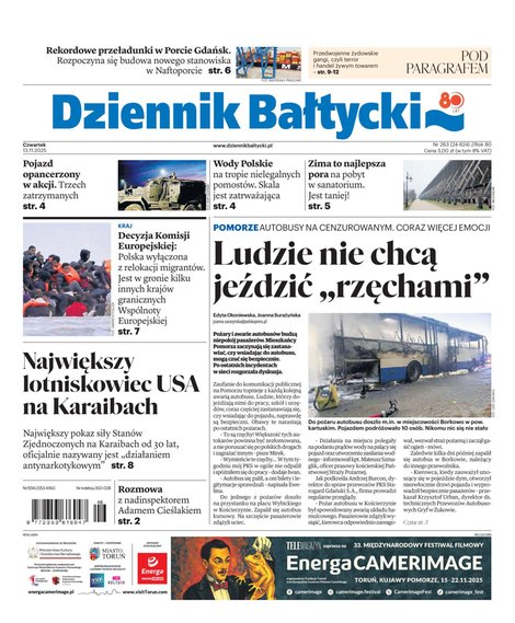 e-prasa: Dziennik Bałtycki – e-wydanie – 263/2025