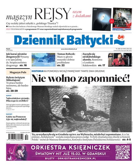 e-prasa: Dziennik Bałtycki – e-wydanie – 288/2025