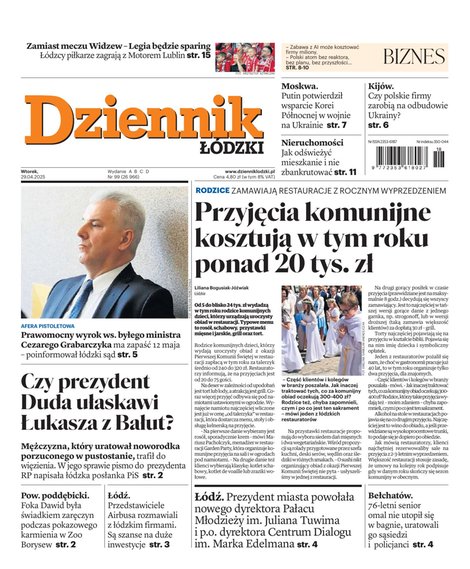 e-prasa: Dziennik Łódzki – e-wydanie – 99/2025