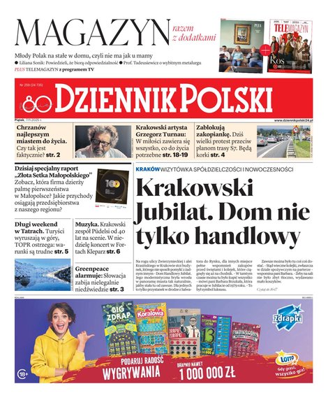 e-prasa: Dziennik Polski – e-wydanie – 259/2025
