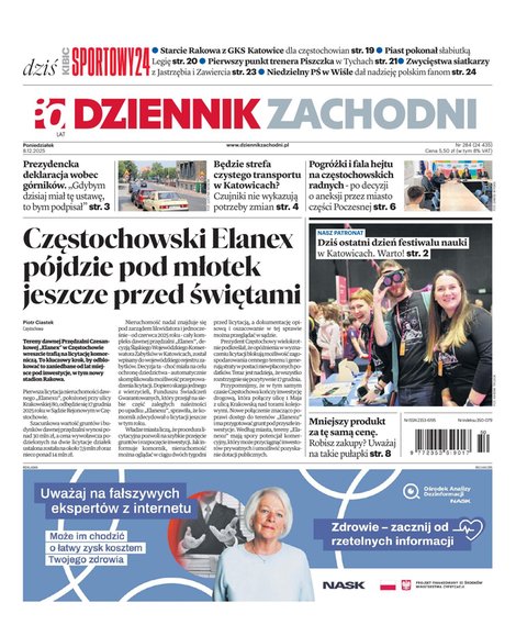 e-prasa: Dziennik Zachodni – e-wydanie – 284/2025