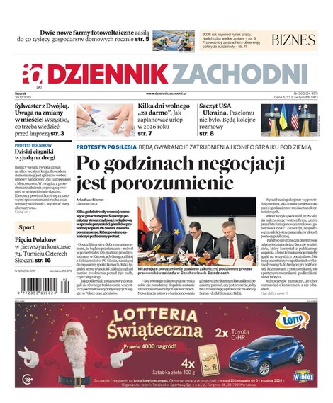 e-prasa: Dziennik Zachodni – e-wydanie – 300/2025