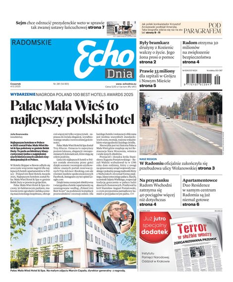 e-prasa: Echo Dnia - Radomskie – e-wydanie – 281/2025
