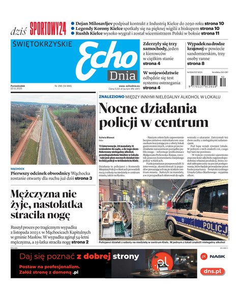 e-prasa: Echo Dnia - Świetokrzyskie – e-wydanie – 296/2025