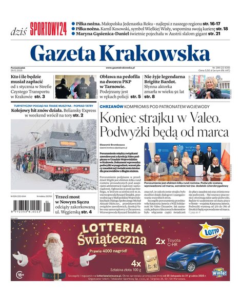 e-prasa: Gazeta Krakowska – e-wydanie – 299/2025