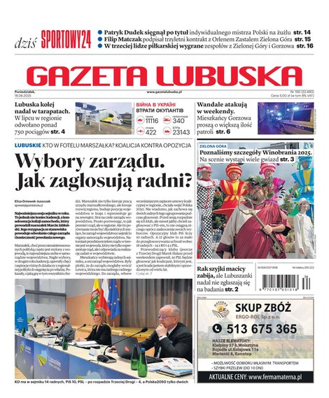 e-prasa: Gazeta Lubuska – e-wydanie – 190/2025