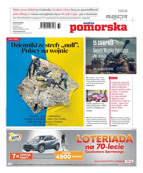 e-prasa: Gazeta Pomorska - Bydgoszcz – e-wydanie – 188/2025