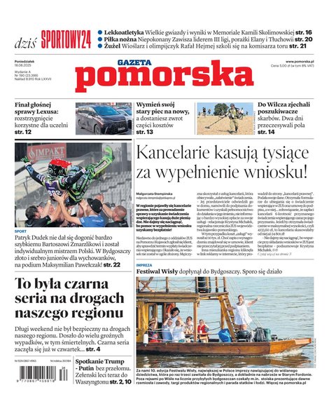e-prasa: Gazeta Pomorska - Bydgoszcz – e-wydanie – 190/2025